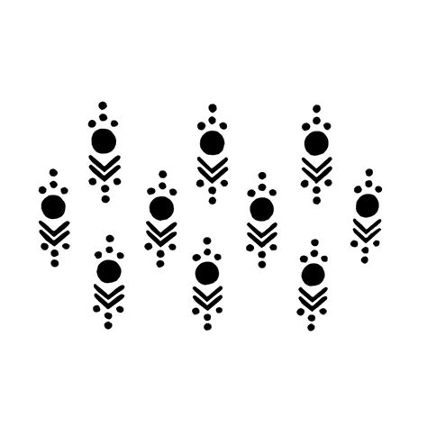 Comet Busters Beautiful Black Fancy Bindis (15mm) (BIN141)