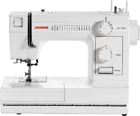 Janome HD1000 Heavy-Duty Sewing Machine with 14 India | Ubuy