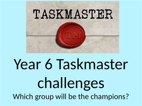 Image result for Taskmaster Best Tasks