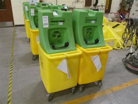 Portable Eye-Wash Stations, (Loc. D-13)