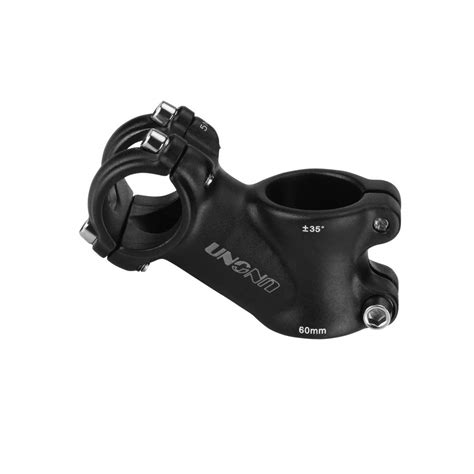 FOMTOR 25.4 stem 60mm 35 Degree Bike Handlebar Stem Riser MTB Stem for ...