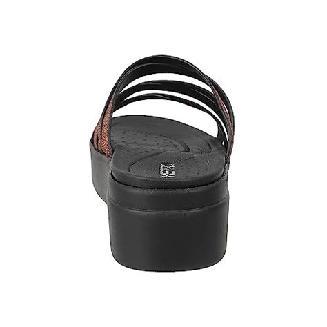 Buy Metro Women Bronze Wedge Heel Fashion Sandal UK/3 EU/36 (34-109) at ...