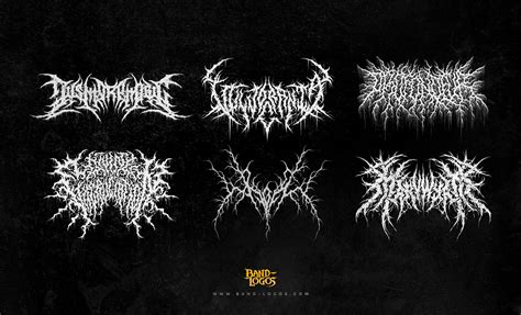 Blackened Death Metal Logo | Band Logos | We Design Killer Band Logos!
