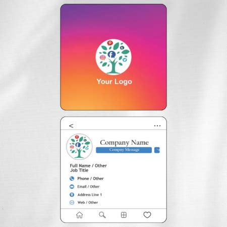 Social Media Visiting Card Design - Visiting Card Designs - Visiting Cards