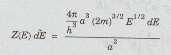 Density of energy states - Definition, Formula, Derivation, Equation ...