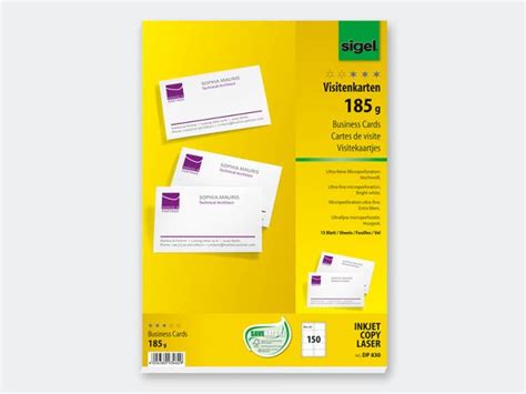 Wordvorlagen für Papiere, Karten & Co. | SIGEL