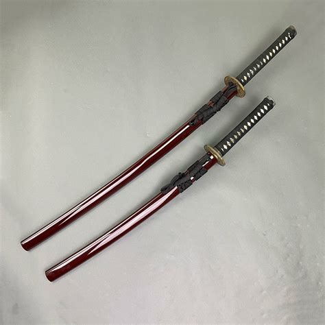 Musashi Daisho Katana and Wakizashi Set // Burgundy - Musashi - Touch ...