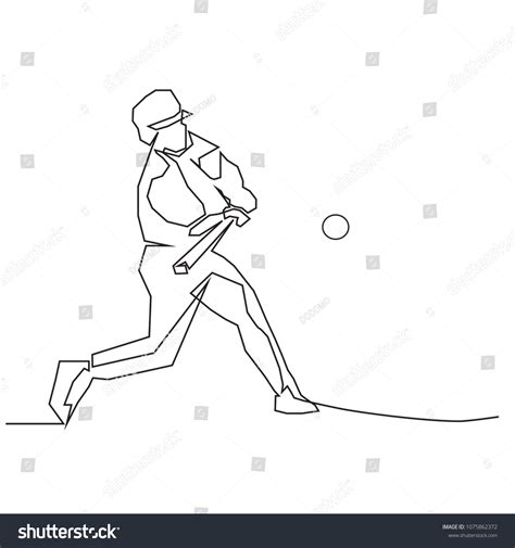 Continuous Line Drawing Baseball 的图像结果