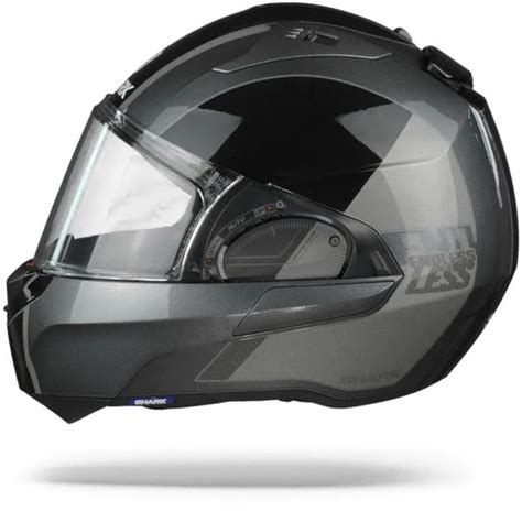 Buy Shark Evo Es Endless Modular Anthracite Black Helmet - M Online ...