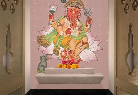 Buy Ganesha Wallpaper for Wall – 3 Year Color Warranty