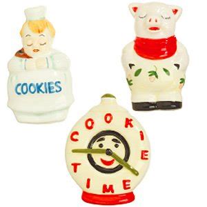 Buy Retro 50's Cookie Jar Magnet Set Cookie Time Set of 3 Online at Low ...