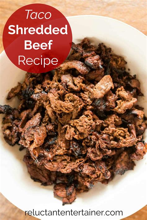 Taco Shredded Beef Recipe | Recipe | Shredded beef recipes, Recipes ...