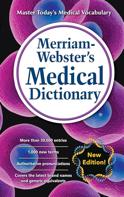 Merriam-Webster's Medical Dictionary : Merriam-Webster Inc: Amazon.in ...