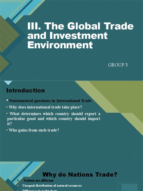 Trade and Investment 的图像结果