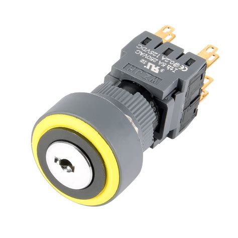 PRAV® AC 250V 5A Round 16mm/22mm Mounting 3 Position Maintained 4PST ...