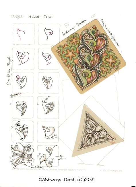 HeartiZen2022 – Day8 – Tangle Heartfelt — TANGLE & INSPIRE