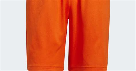 adidas Legends Badge of Sport Shorts - Orange | Free Shipping with adiClub