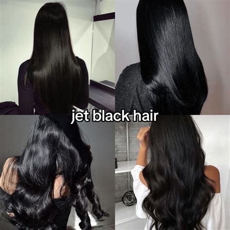 Jet Black Hair Dye