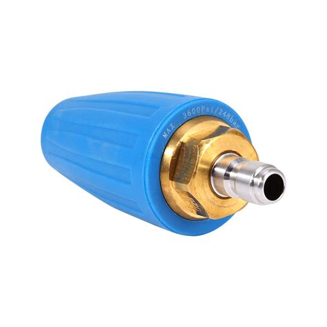 Buy Pressure Washer Turbo Nozzle, Rotating 1/4" Fast Connect 4.0GPM ...