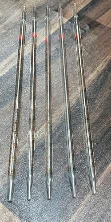 DT Science House Graduated Pipette, 5 ml Capacity,Laboratory Use,Pack ...