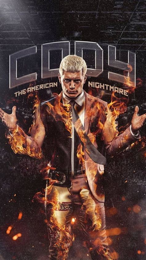 Cody Rhodes, WWE, American-Nightmare, Cody-Rhodes HD phone wallpaper ...