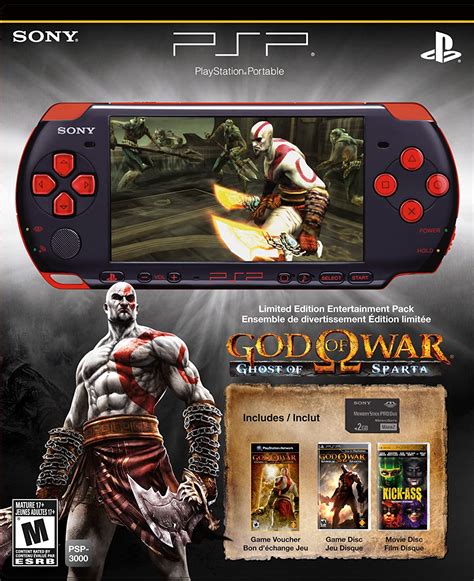 PSP God of War: Ghost of Sparta Entertainment Pack - Standard Edition ...