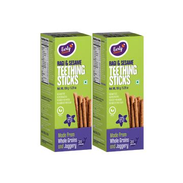 Buy Non-Toxic Teethers for Babies | Whole Wheat Ajwain Teething Sticks ...