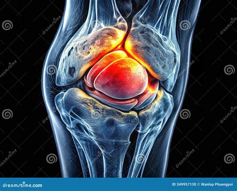 Knee MRI Scan Reveals Tightened Fibers, Torn Menisci, And Inflamed ...