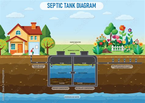 Image result for Basic Septic System Layout