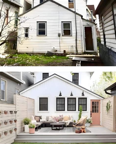 20 home exterior makeover before and after ideas – Artofit