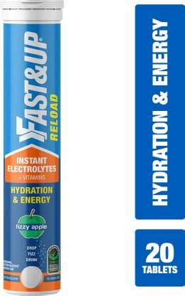 FAST&UP Reload electrolyte instant energy- 20 effervescent tablets ...