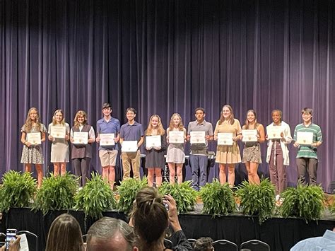 Students Honored at 2023 Academic Recognition Night - University High ...