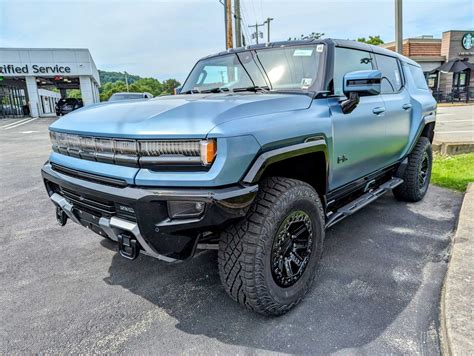 New 2024 GMC HUMMER EV 3X in Neptune Blue Matte | Greensburg, PA | #G03863