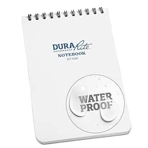 Rite in the Rain Waterproof (DURARITE) Top-Spiral Notebook, 4" x 6 ...