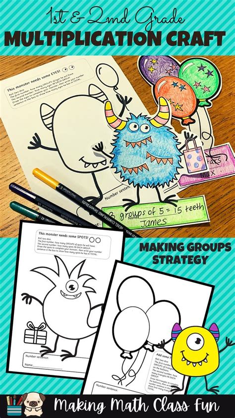 Image result for Math Multiplication Craft