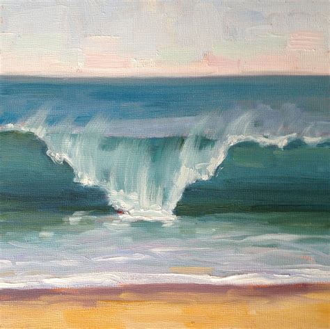 ocean acrylic painting waves - Latonia Spears