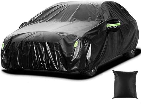 Car Cover Waterproof Heavy-Duty Full Outdoor Exterior Covers Sun Rain ...