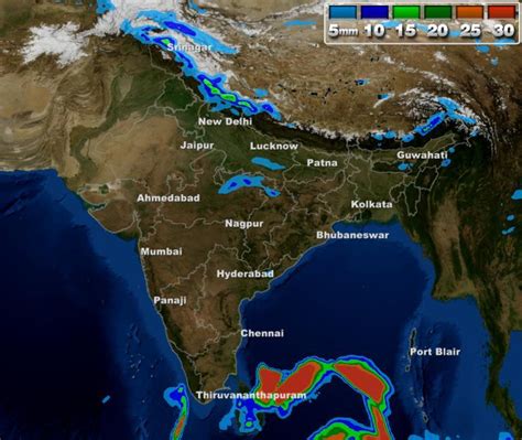 Weather forecast for the week in India from 6th January to 12th January ...