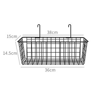 MosQuick Multipurpose Bedside Hanging Storage Basket, Dorm bed hanging ...