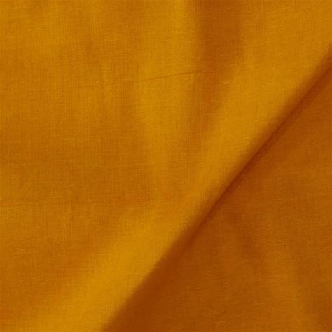 Pure Cotton Plain Ikkat Mustard – Sanskruti