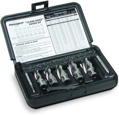 Hougen 12001 12,000 Series Annular Cutter Kit 916, India | Ubuy