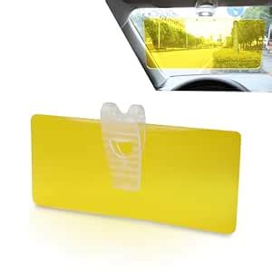 Tesnaao 1 PC Car Sun Visor Anti-Glare Shield, 11.81" x 5.07" Up Down ...