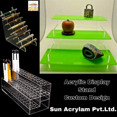 Acrylic Display Stands - Display Counter Stand Acrylic Trader ...