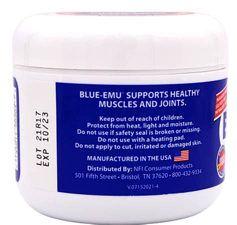 Blue - Emu Original Super Strength Emu Oil - 4 oz