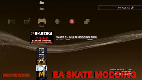 Image result for Skate 3 Mod Menu