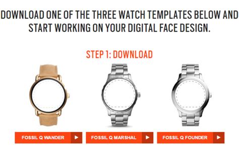 Fossil indice un concorso per disegnare la prossima Q Watch Face con un ...