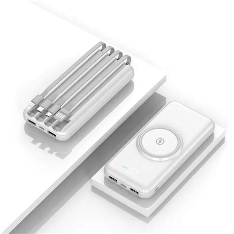 Fast Quick Charge 10000Mah Wireless Power Banks Mobile Phone Portable ...