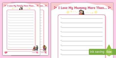 Mother's Day List Activity (teacher made) - Twinkl