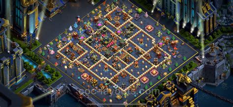 Municipio livello 17 + Link - TH17 Disposizione Villaggio per Difesa ...