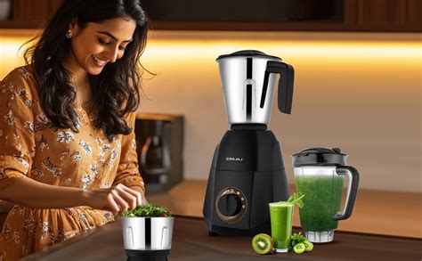 Buy Bajaj Rex Dlx Ninja Series 4 Jar 750W Mixer Grinder | DuraCut ...